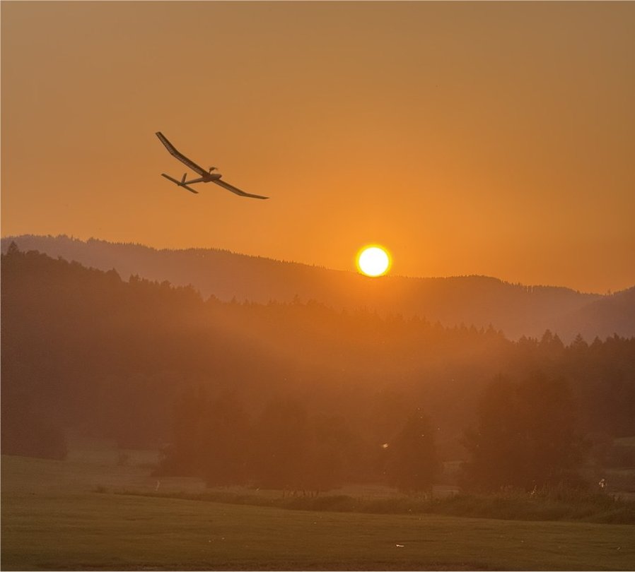 Flugbetrieb am Platz