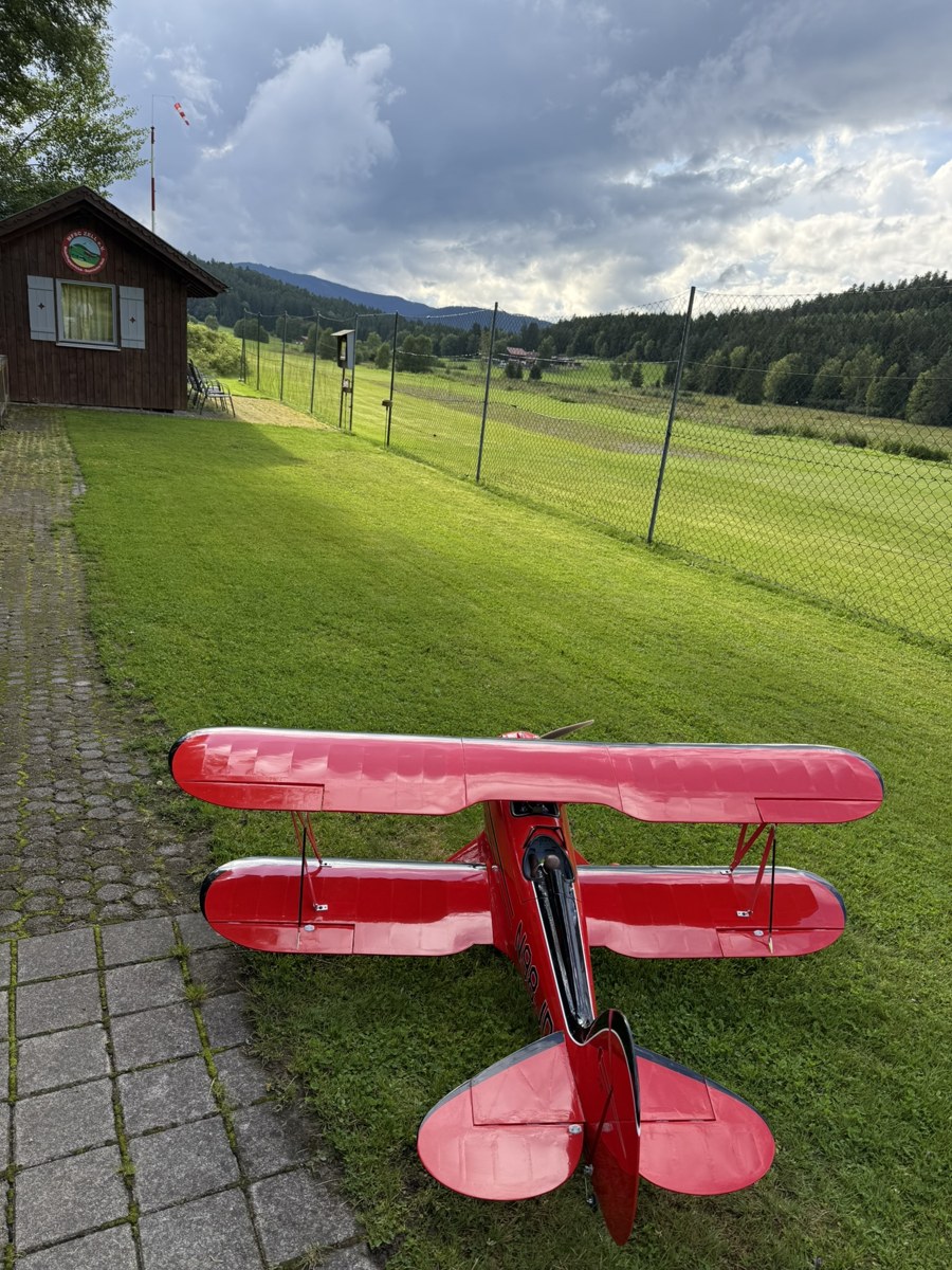 Flugplatz im Bayerischen Wald
